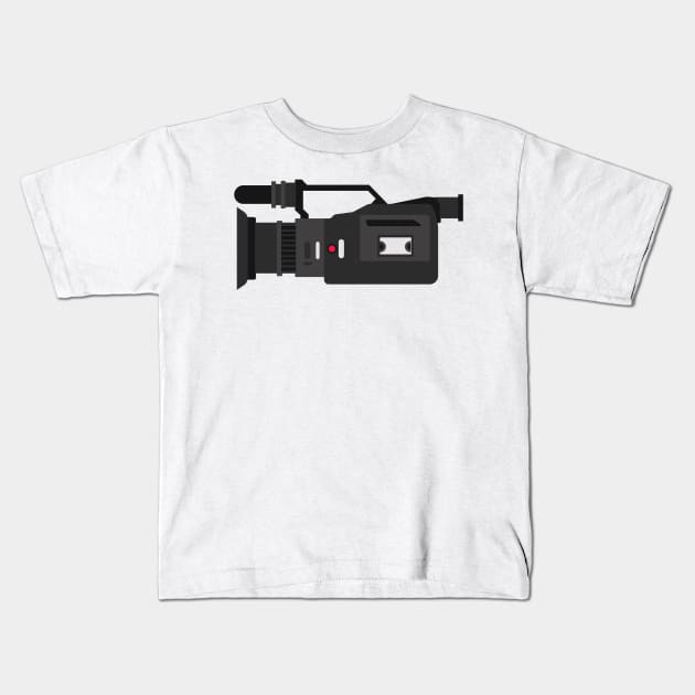 Camera Kids T-Shirt by MajorCompany